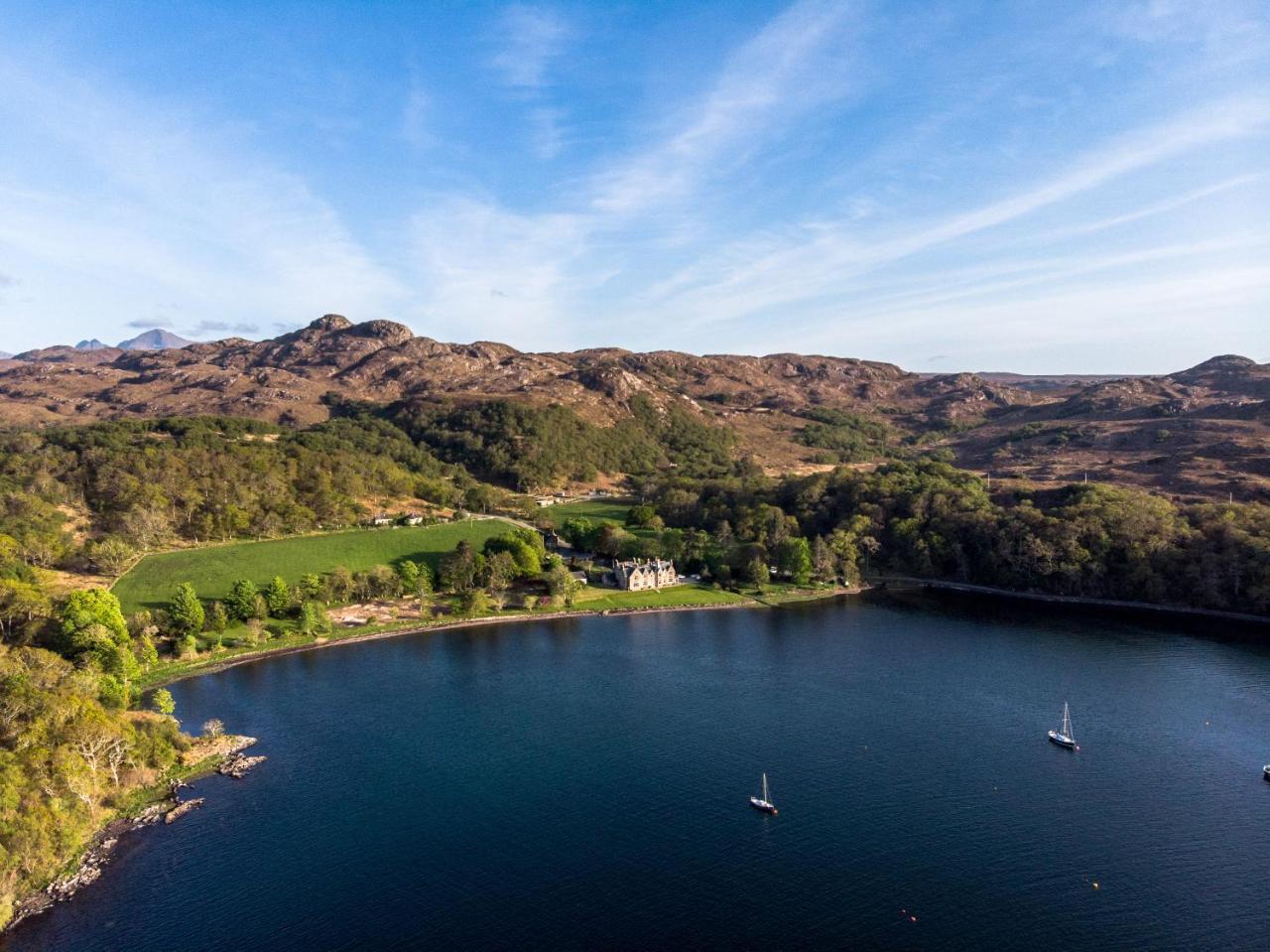 Shieldaig Lodge Hotel แกร์ล็อค ภายนอก รูปภาพ